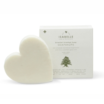 Bild von Herz 100g in Box The Orient - SOAP4HOPE