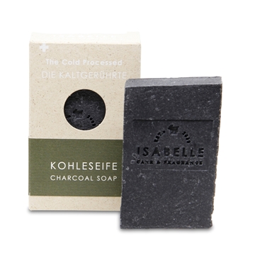 Bild von Kaltegerührte Kohleseife - 100g