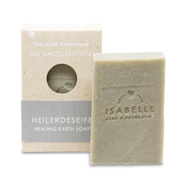 Bild von Kaltegerührte Heilerdeseife - 100g