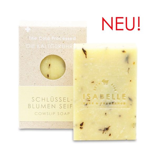 Bild von Kaltegerührte Schlüsselblumenseife - 100g